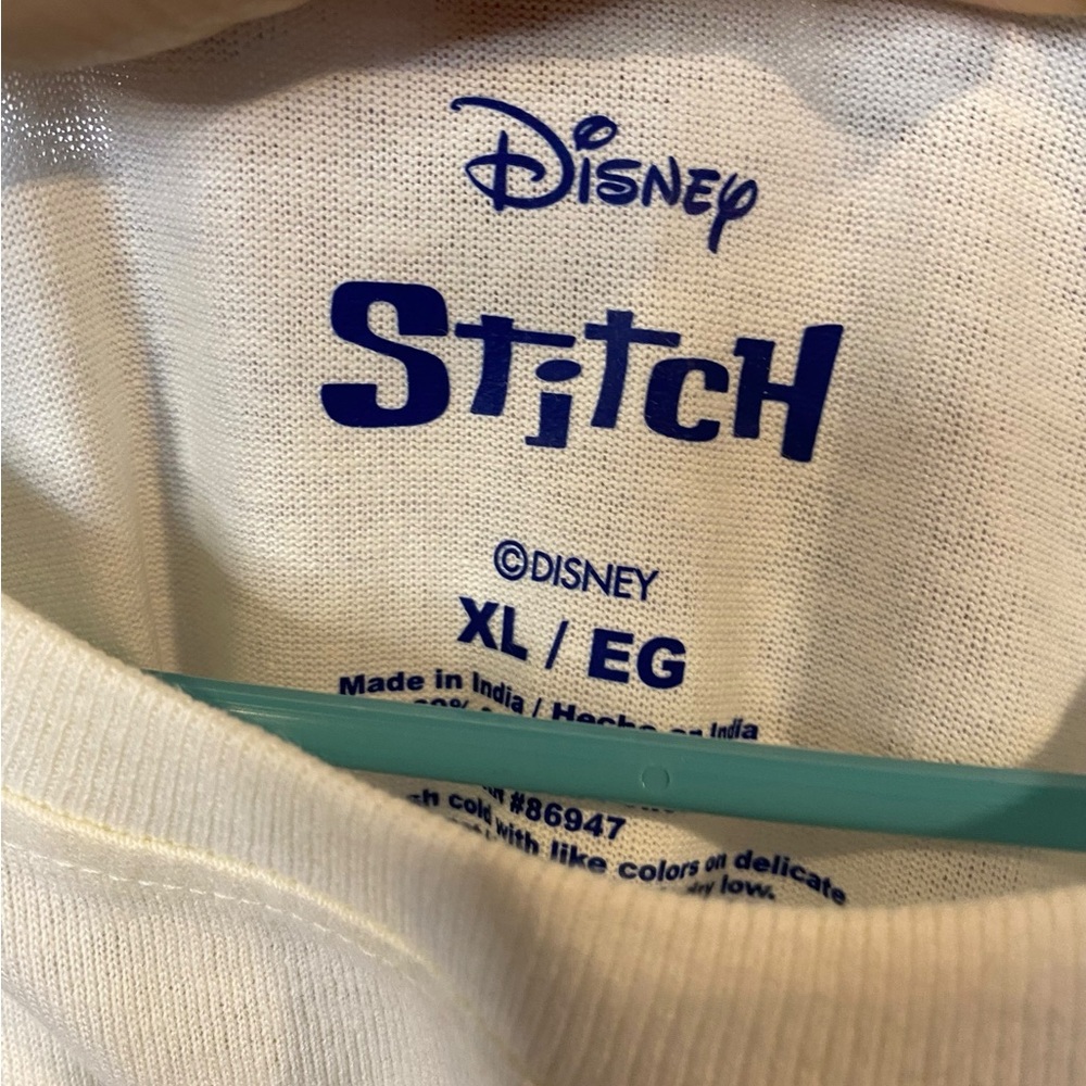 Disney STITCH White Locally Famous Stitch T-Shirt - Picture 2 of 3
